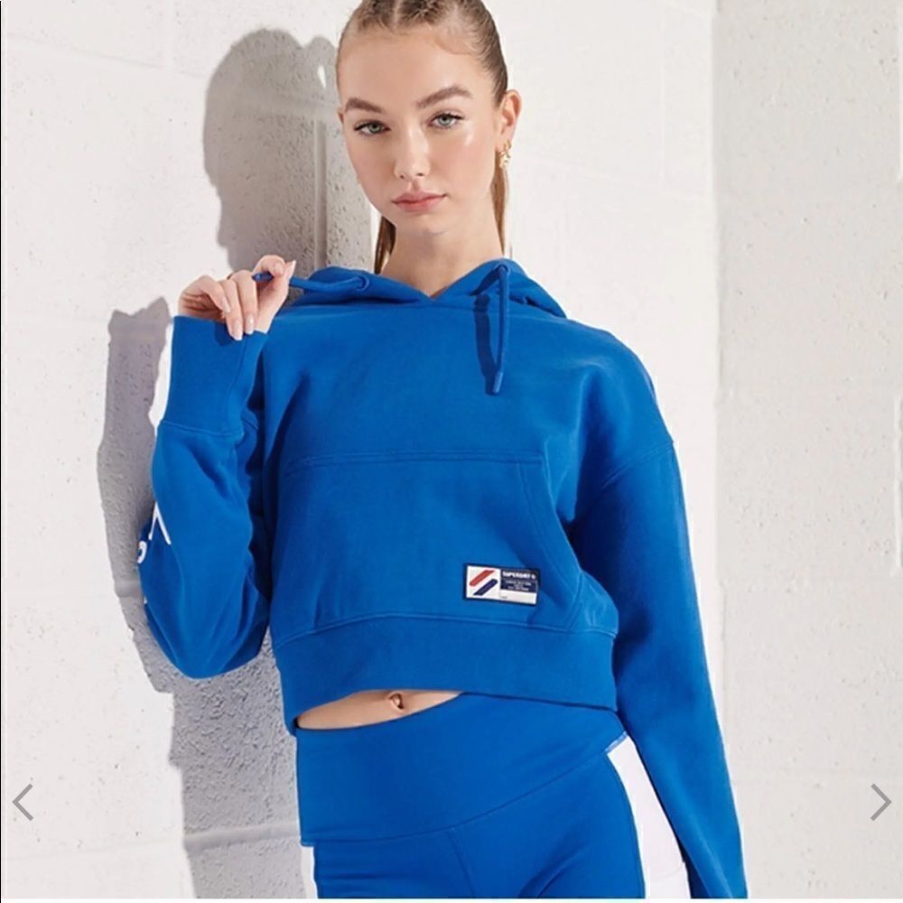 New Superdry Women's Code Boxy Hood Size Large
